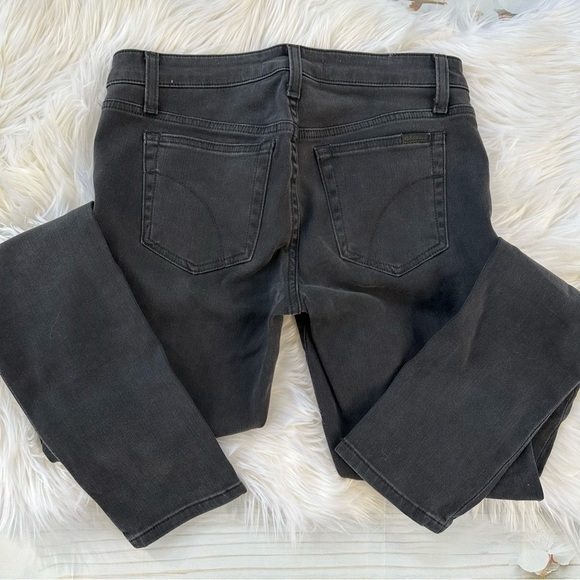 JOE’S Jeans Brynn Skinny Ankle Black In-line Zippers Jeans Size 28 - Picture 4 of 6